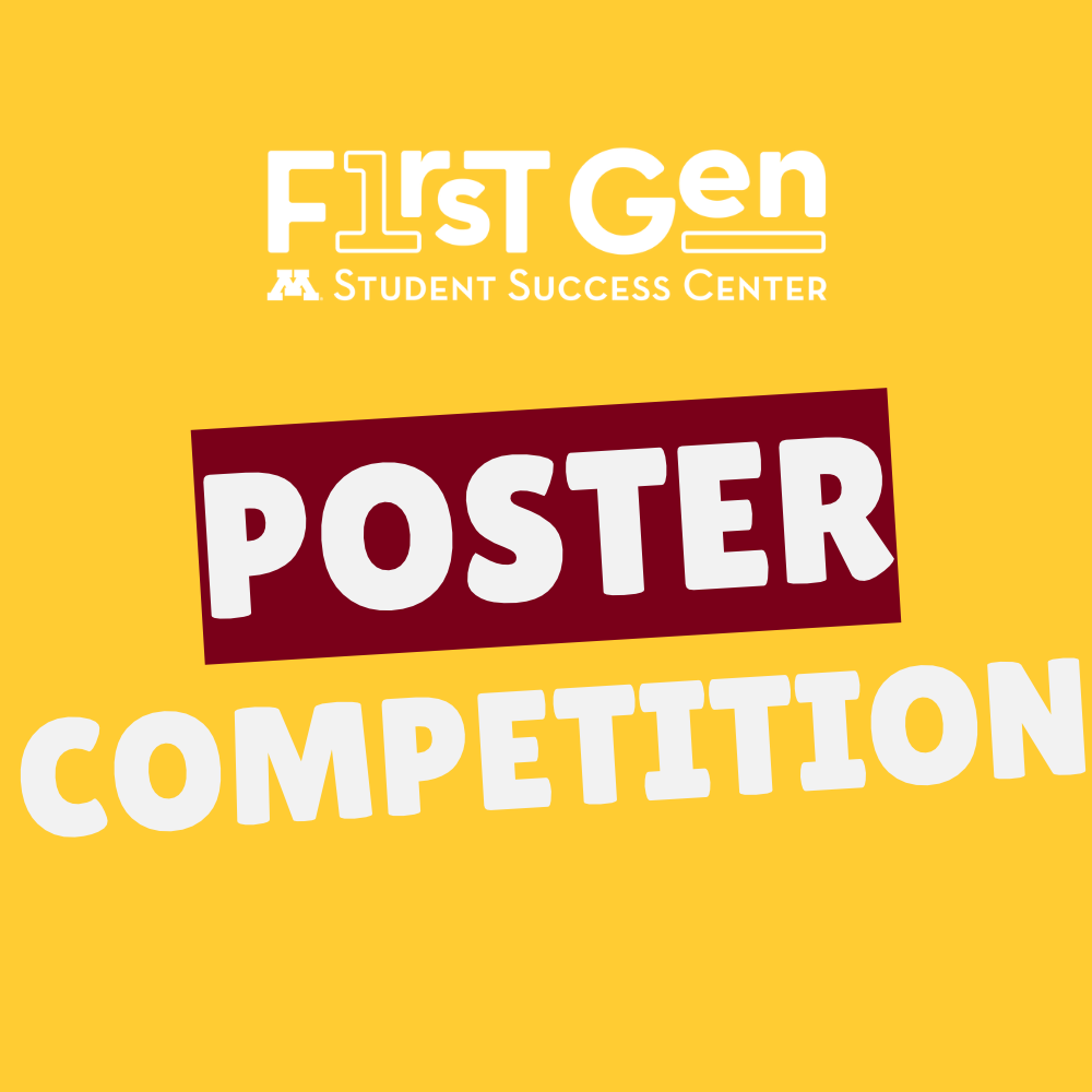First-Gen Poster Competition